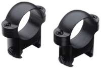 BURRIS ZEE RINGS 1" LOW - STEEL GLOSS