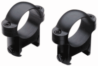 BURRIS ZEE RINGS 1" MEDIUM - STEEL GLOSS
