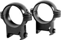 BURRIS RINGS SIGNATURE ZEE - 34MM HIGH STEEL MATTE