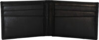 CAMELEON S&W MEN'S FRONT POCKT - BI-FOLD WALLET BLACK