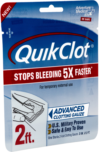 ARB QUIKCLOT GAUZE 3″X2′