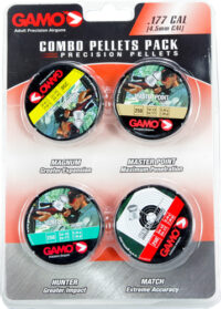 GAMO COMBO ASSORT 177 CAL. – MATCH HUNTER MAG & MP PELLET