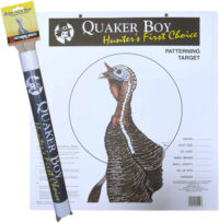 QUAKER BOY PAPER TARGET TURKEY – 20″ X 20″ ROLLED 10-PACK