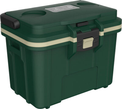 PELICAN COOLERS IM 8 QUART – HUNTER GREEN/TAN W/ICE PACK