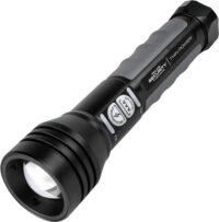 PSF TWIN POWER FLASHLIGHT WHTE – 600 LUM RECHBLE & 4AAA BTRY