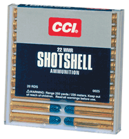 CCI SHOTSHELL 22WMR 52GR #12 – SHOT 1000FPS  20RD 100BX/CS