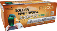 FIOCCHI GOLDEN BISMUTH 12GA 3″ – 1-3/8OZ #4 1450FPS 10RD 10BX/C