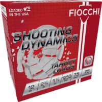 FIOCCHI 12GA 2.75″ 1-1/8OZ – #7.5 1250FPS 250RD CASE LOT