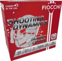 FIOCCHI 12GA 2.75″ 1OZ #7.5 – 1250FPS 250RD CASE LOT