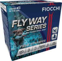 FIOCCHI FLYWAY 20GA 3″ 7/8OZ – #3 1500FPS 25RD 10BX/CS