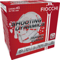FIOCCHI 20GA 2.75″ 7/8OZ #7.5 – 1210FPS 250RD CASE LOT
