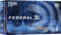 FEDERAL POWER-SHOK 270 WIN – 150GR SP 20RD 10BX/CS