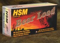 HSM BEAR 357 MAG 180GR RNFP – 50RD 10BX/CS