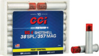 CCI SHOTSHELL 38/357 84GR – #4 SHOT 10RD 20BX/CS