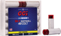 CCI SHOTSHELL 45 LC 150GR – #4 SHOT 10RD 20BX/CS