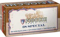 FIOCCHI 38 SPECIAL 158GR – LEAD-FP 50RD 10BX/CS