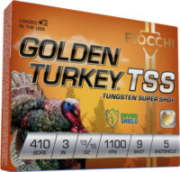 FIOCCHI GOLDEN TURKEY TSS 410 – 3″ 13/16OZ #9 5RD 10BX/CS