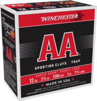 WINCHESTER AA 12GA 2.75″ 1OZ – #7.5 1250FPS 250RD CASE LOT
