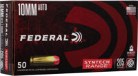 FEDERAL AE 10MM 205GR TOTAL – SYNTHETIC RANGE 50RD 10BX/CS