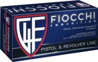 FIOCCHI 357 MAG 148GR JHP – 50RD 20BX/CS