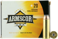 ARMSCOR 44 REM MAG 240GR JHP – 20RD 25BX/CS