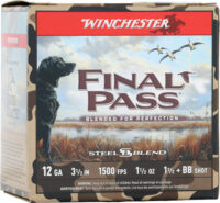 WINCHESTER FINAL PASS 12GA 3″ – 1-1/2OZ #BB & 1.5 25RD 10BX/CS
