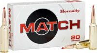 HORNADY MATCH 300 WIN MAG – 195GR ELD 20RD 10BX/CS