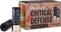 HORNADY CRITICAL DEFENSE 12GA – 2.75″ 00 BUCK 10RD 10BX/CS