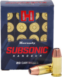 HORNADY SUBSONIC 40 SW 180GR – XTP 20RD 10BX/CS