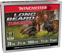 WINCHESTER LONG BEARD TS17 – 28GA 2.75″ 1-1/4OZ #9 5RD