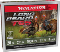 WINCHESTER LONG BEARD TSS 28GA – 2.75″ 1-1/4OZ #9 5RD 10BX/CS