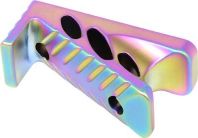 GUNTEC AR15 MICRO ANGLE GRIP – RAINBOW PVD COATED