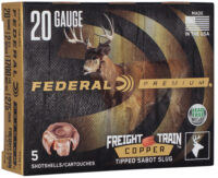 FEDERAL FREIGHT TRAIN 20GA – 2.75″ 300GR SABOT 5RD 50BX/CS