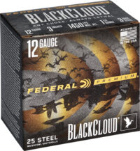 FEDERAL BLACK CLOUD 12GA 3″ – 1-1/4OZ #3 1450FPS 25RD 10BX/C