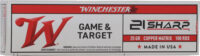WINCHESTER USA 21 SHARP 25GR - LEAD FREE 1725FPS 100RD 20BX/C