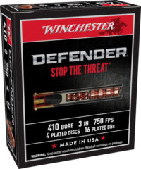 WINCHESTER PDX1 DEFENDER 410 – 3″ 4DD/16BB 10RD 10BX/CS
