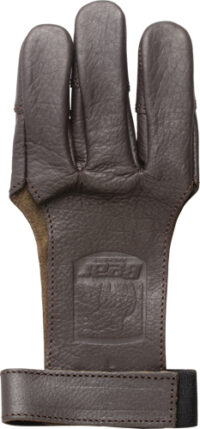 BEAR ARCHERY LEATHER SHOOTING – GLOVE 3-FINGER AMBIDEXTROUS XL