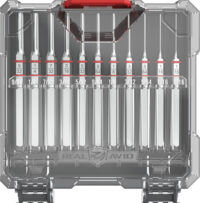 REAL AVID ACCU-PUNCH SET – 11 PIECE STANDARD PIN PUNCH