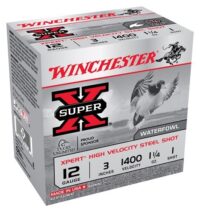 WINCHESTER XPERT STEEL 12GA 3″ – 1-1/4OZ #1 1400FPS 25RD 10BX/C