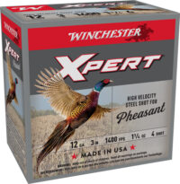 WINCHESTER XPERT STEEL 12GA – 3″ 1-1/4OZ #4 25RD 10BX/CS