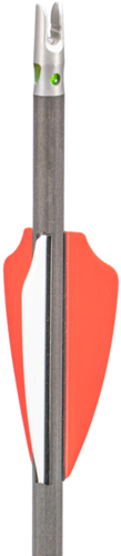 AXE CROSSBOW MICRO BOLT .166″ – W/RED LIGHTED NOCK 18″ 3PK