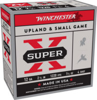 WINCHESTER SUPER-X 12GA 2.75″ – 1-1/4OZ #4 1220FPS 25RD 10BX/C
