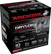 WINCHESTER DRYLOK 10GA 3.5″ – 1-5/8OZ #2 1350FPS 25RD 10BX/C