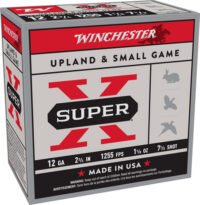 WINCHESTER SUPER-X 12GA 2.75″ – 1-1/8OZ #7.5 1255FPS 250R CASE