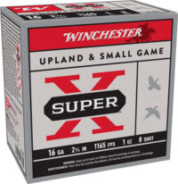 WINCHESTER SUPER-X 16GA 2.75″ – 1OZ #8 1165FPS 25RD 10BX/CS