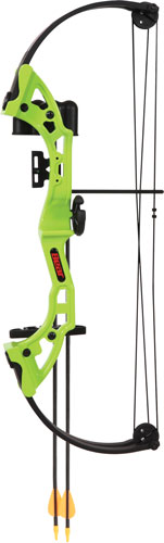 BEAR ARCHERY YOUTH COMPOUND – BOW BRAVE RH GREEN AGE 8+