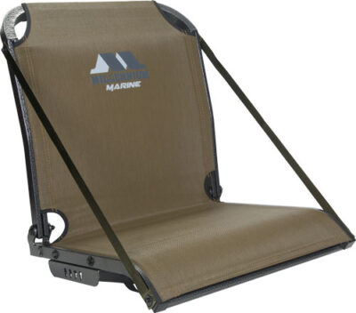 MILLENNIUM B100 BOAT SEAT WITH – ARM REST STRAPS GREEN