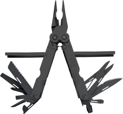 SOG MULTI-TOOL POWERLOCK BLACK – OXIDE W/SHEATH 18 TOOLS