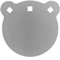 BASH TARGET AR550 GONG TARGET – ROUND 6″-1/2″ THICK