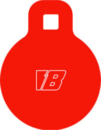 BASH TARGET AR500 GONG TARGET – ROUND 3″-5/16″ THICK